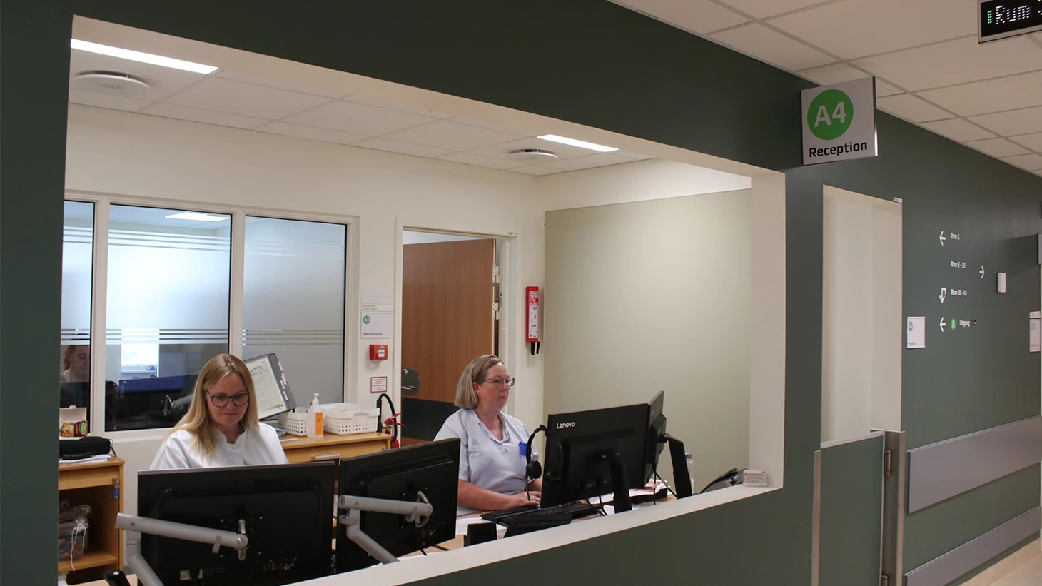 Reception i Medicinsk Klinik