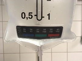 Vandpose temperatur